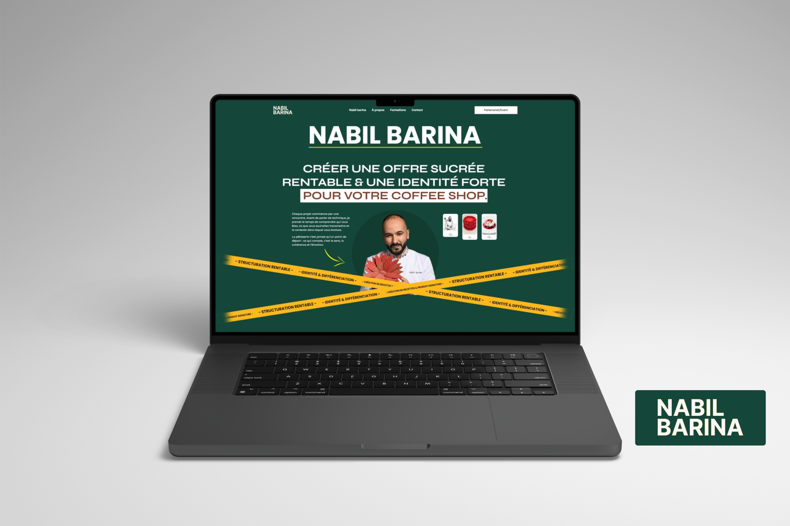 Image gallery marquee